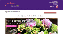 Desktop Screenshot of palisadesflowers.com